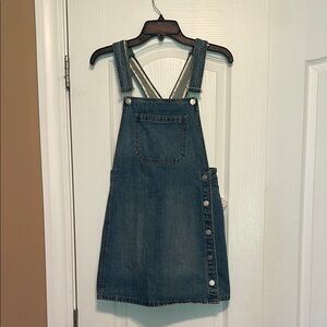 Denim Overall Dress